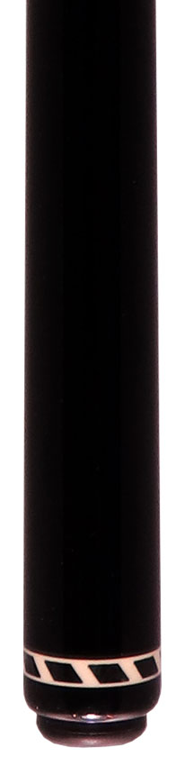 Jacoby BlaCkOut Black No Wrap Carbon Fiber Break/Jump Cue - JACBKOUT
