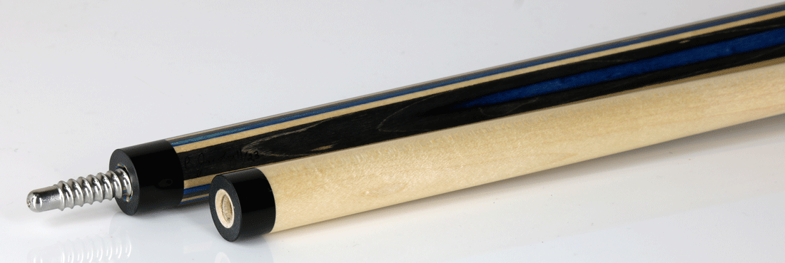 Jacoby Element Water Laminated Pool Cue - JACLAMWATER