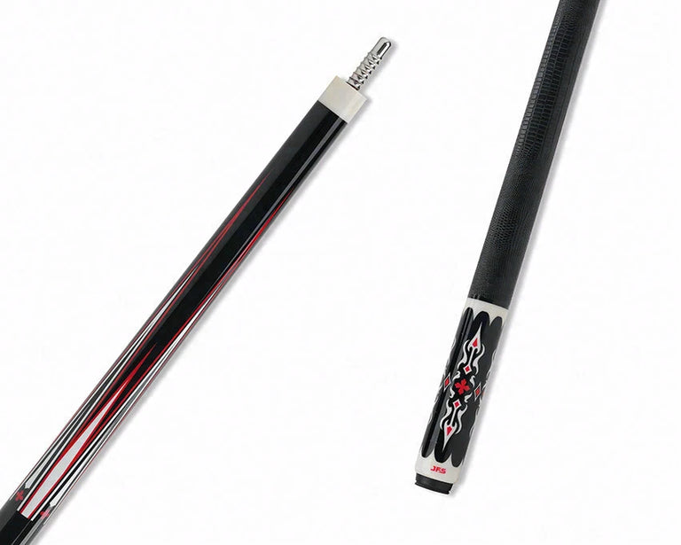 JFlowers JFCD1BKLZ Pool Cue with Carbon Shaft