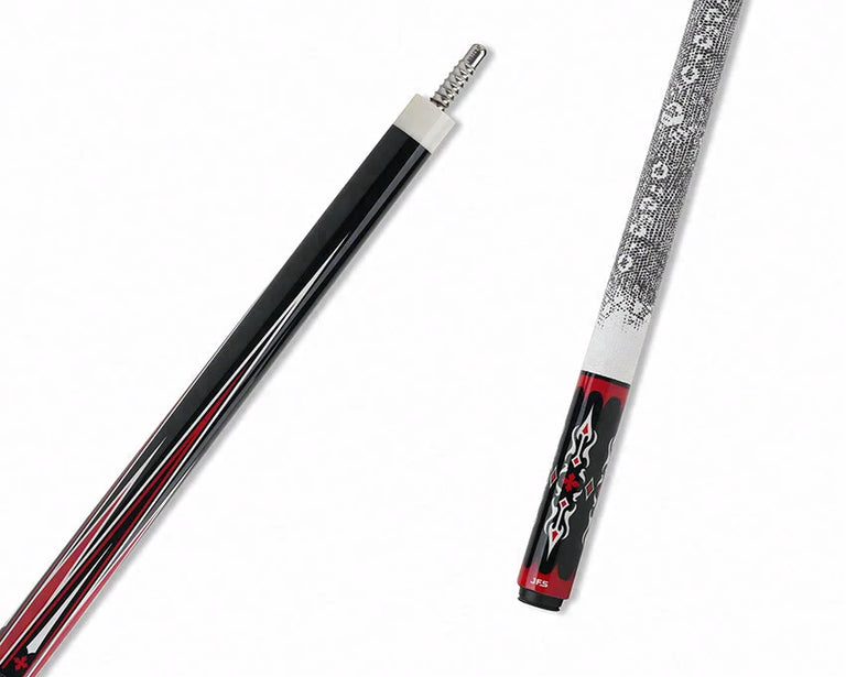 JFlowers JFCD2WHLZ Pool Cue and Carbon Shaft