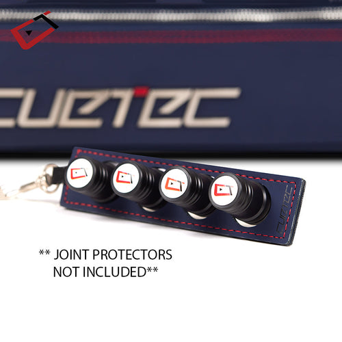Cuetec Pro Line Navy 3x5 Hard Professional Pool Cue Case - 95-757N 4