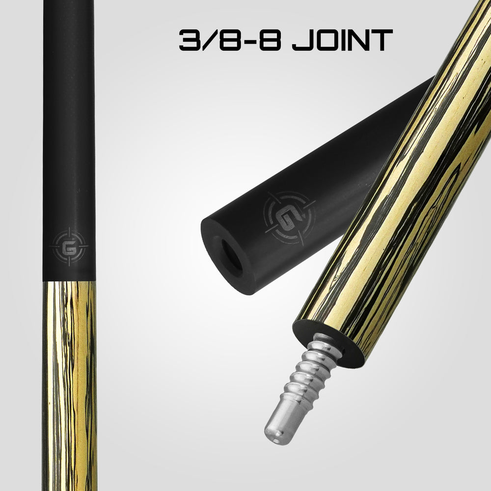 Rhino RCGWBKNW G-W Series No Wrap Pool Stick - Pale Moon Ebony