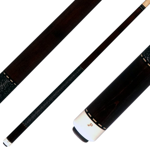 J Pechauer JP02T JP T Series Pool Cue - Rosewood-Stained Maple with Linen Wrap 1