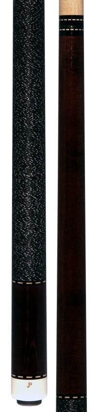 J Pechauer JP02T JP T Series Pool Cue - Rosewood-Stained Maple with Linen Wrap