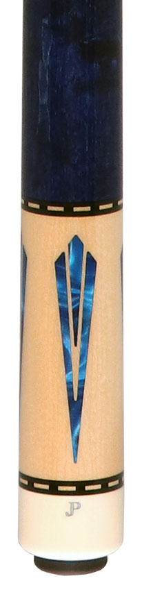 J Pechauer JP07T JP T Series No Wrap Pool Cue - Natural Maple with Blue Points