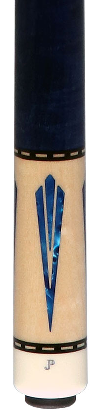 J Pechauer JP07T JP T Series No Wrap Pool Cue - Natural Maple with Blue Points