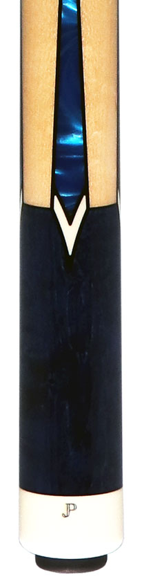 J Pechauer JP13T JP T Series No Wrap Pool Cue - Blue-Stained Maple 2
