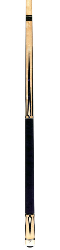 J Pechauer JP14T JP T Series No-Stained Maple with Purple Pearl Points No Wrap Pool Cue