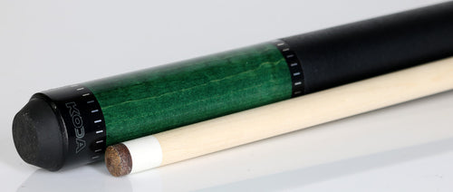 Koda KD34 Pool Cue - Green Stain with Wrap 2