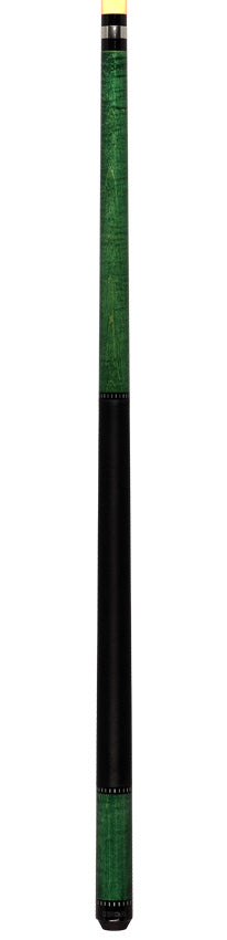 Koda KD34 Pool Cue - Green Stain with Wrap