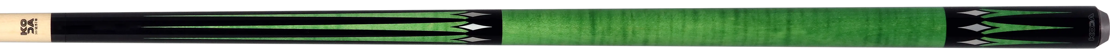 KODA Black with Green Points Graphic No Wrap Play Cue