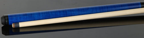 KODA Blue Stained Curly Maple Heavy Hitter Break/Jump Cue 3