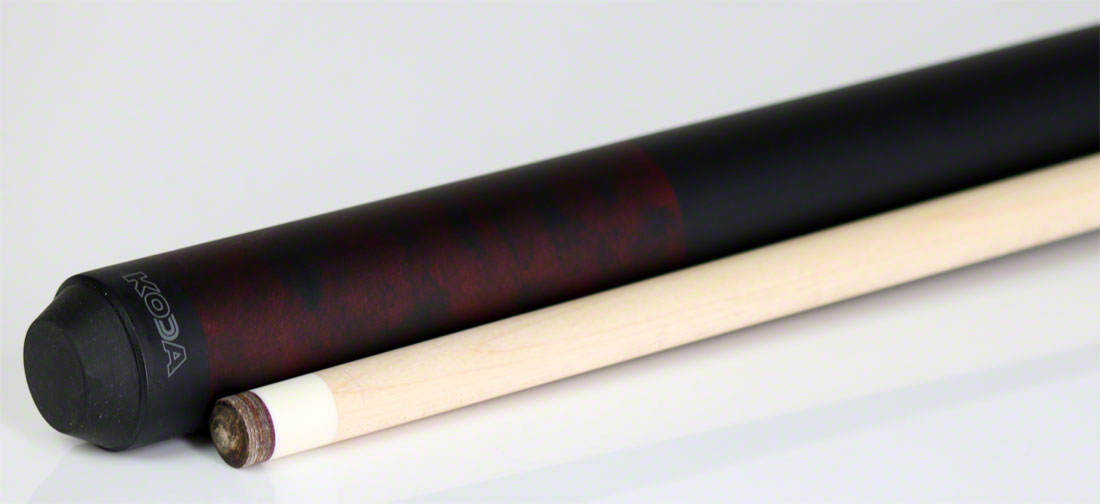 K2 KL103 PoolCue - Matte Burgundy Smoke Graphic with 12.5mm LD Shaft