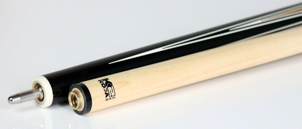 K2 KL131 Pool Cue - Cocobolo and Bocote Graphic with 12.5mm LD Shaft