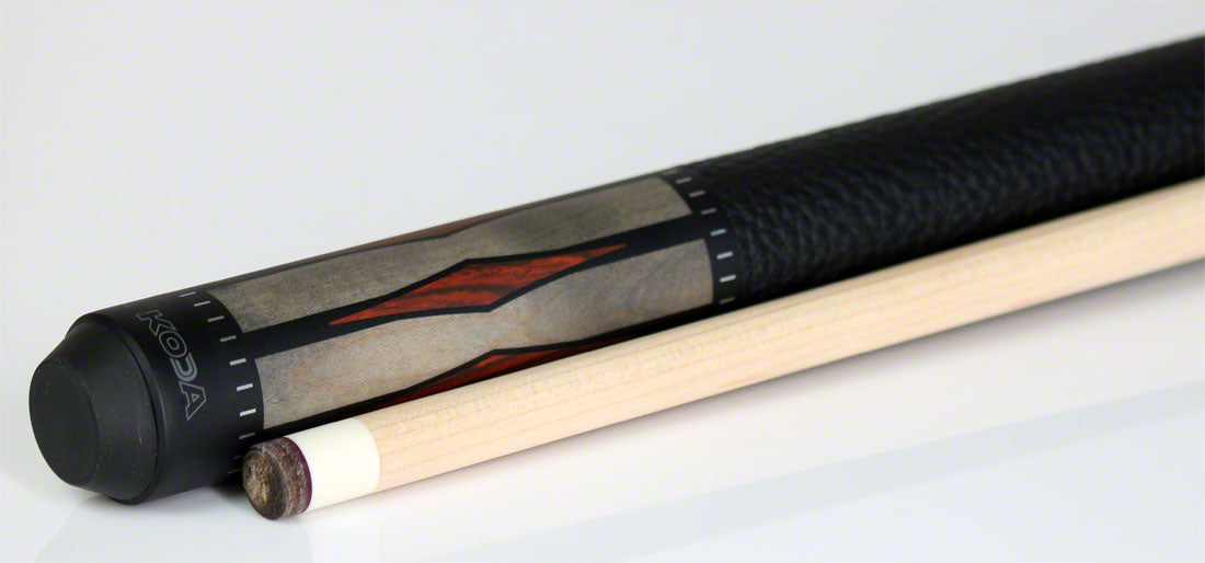 K2 KL193 Pool Cue - Grey/Black/Cocobolo Graphic with 12.50mm LD Shaft