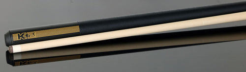 K2 KLB12 Black/Yellow Sport Pool Cue with 12.50mm LD Shaft 3
