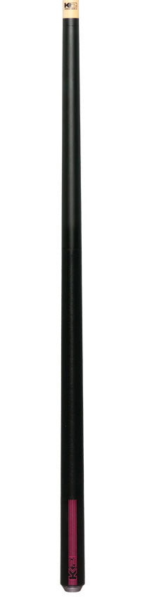 K2 KLB14 Black/Pink Sport Pool Cue with 12.50mm LD Shaft 6