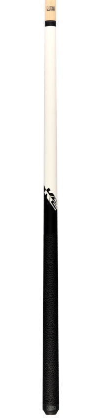 K2 KLCWH Pool Cue with Leather Wrap - Matte White with 11.75mm LD Shaft
