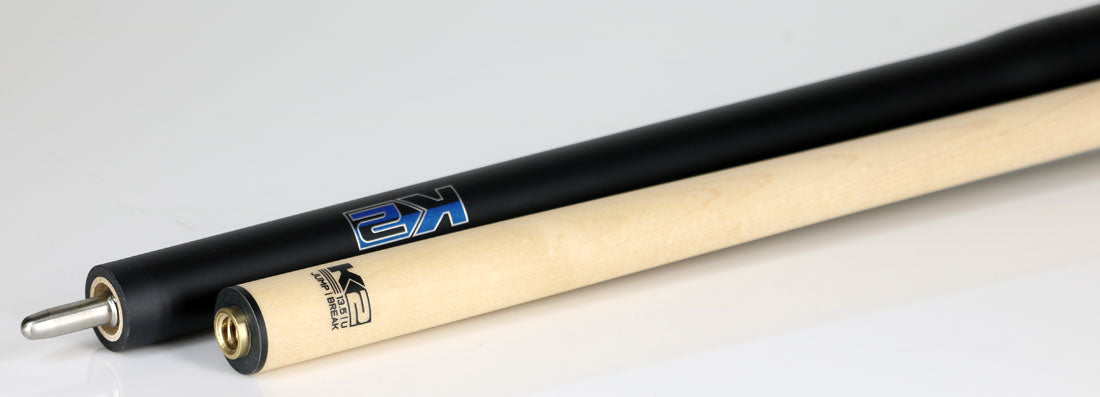 K2 KLJBBL 5 in 1 Break/Jump Cue - Blue with Sport Grip Wrap