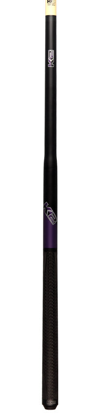 K2 KLJBPL 5 in 1 Break/Jump Cue - Purple with Sport Grip Wrap
