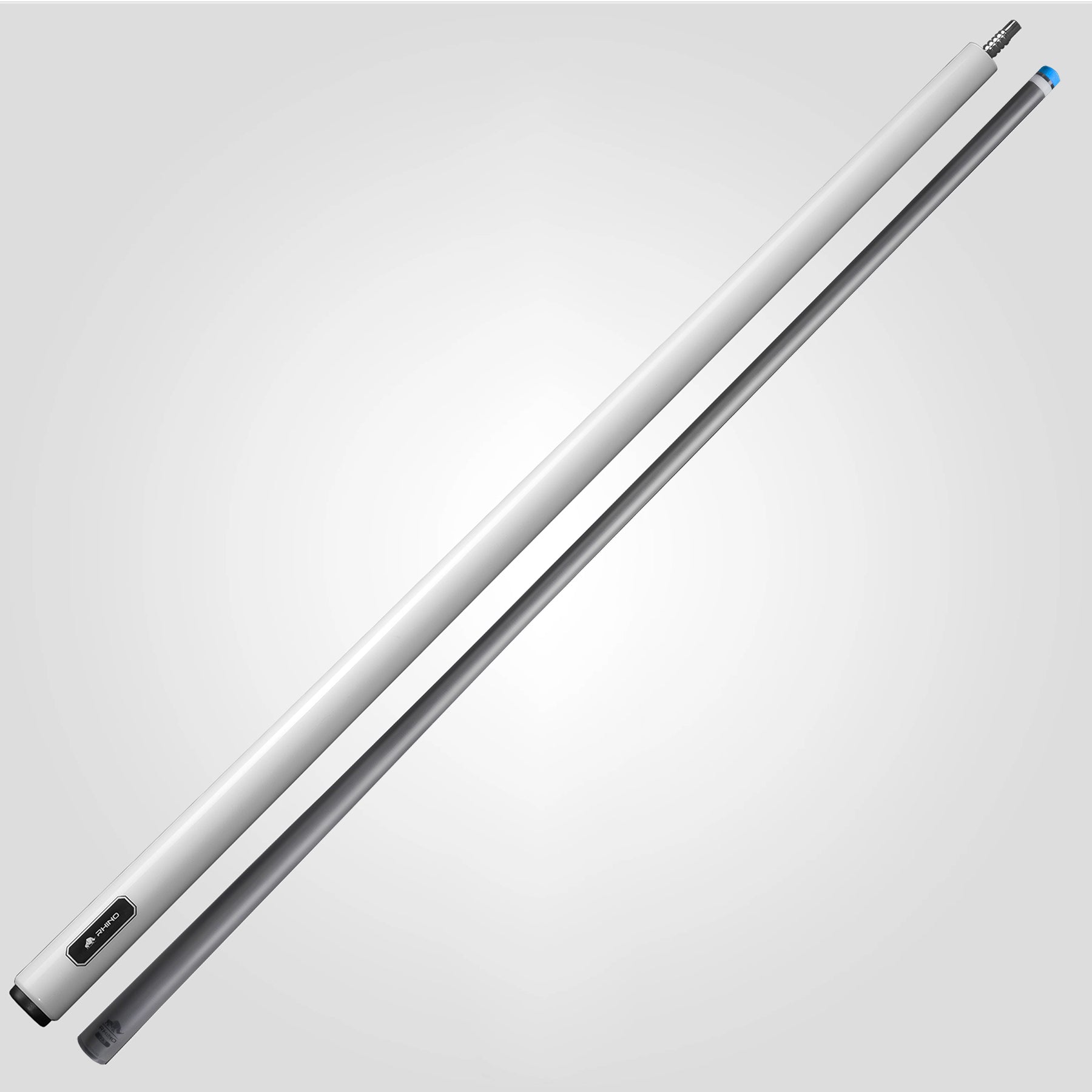 Rhino RCLUMNWWH125 Luminax Series No Wrap Pool Stick - White Pearl