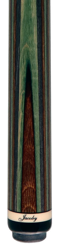 Jacoby Element Earth Laminated Pool Cue - JACLAMEARTH 2
