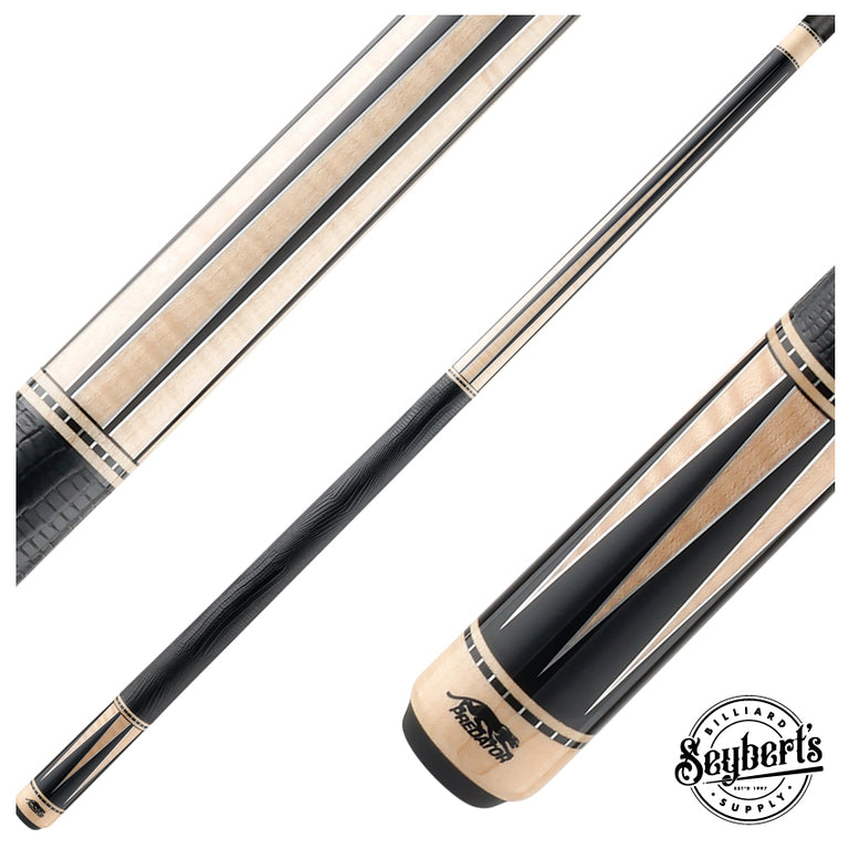 Predator LE Artisan Series Pool Cue - Ebony with Maple Points