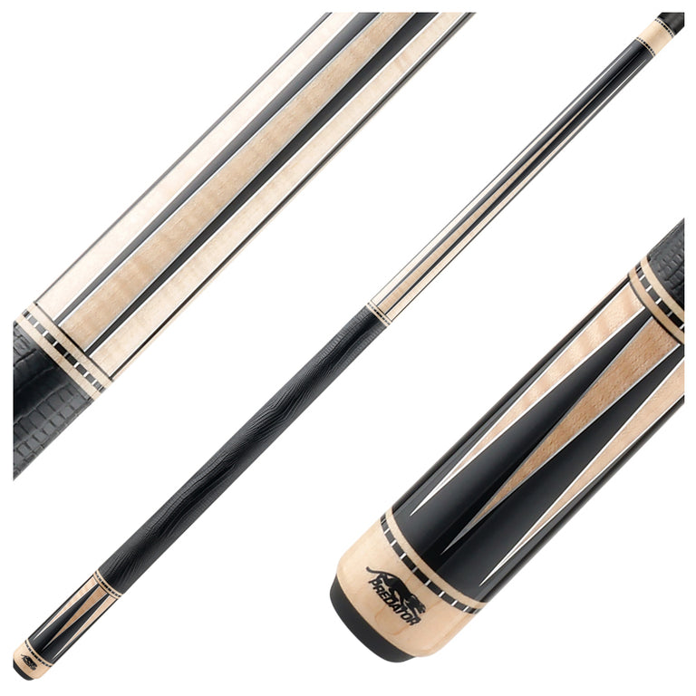 Predator LE Artisan Series Pool Cue - Ebony with Maple Points