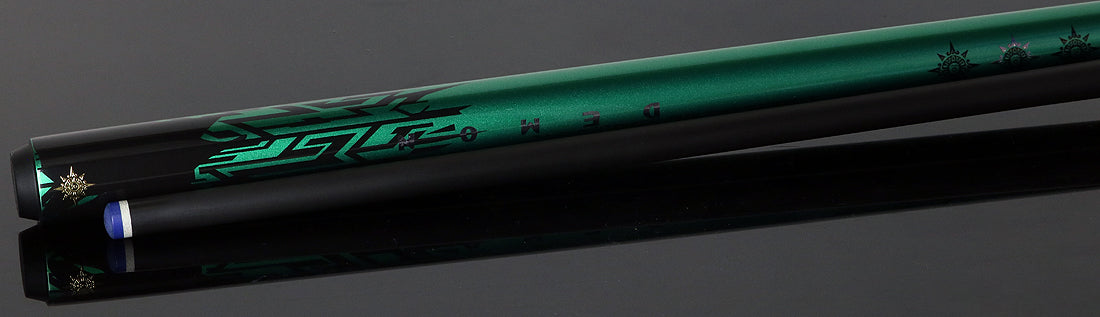 Little Monster Green Cyber Demon No Wrap Break Cue