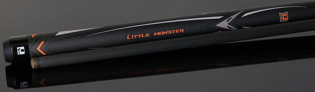 Little Monster Classic Titanium Gray Impact Break Cue with Carbon Fiber Shaft