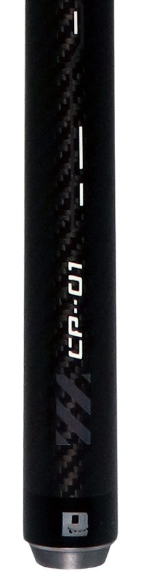 Little Monster LMBRKJMPNWCY3KBK 3K Black Carbon Weave Break / Jump Cue with Carbon Fiber Shaft 2