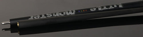 Little Monster LMNBCL Sport Wrap Play Cue with Carbon Fiber Shaft - Matte Black with Gray Graphic 4