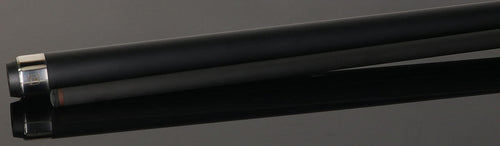 Little Monster LMPQ1SW No Wrap Play Cue with Carbon Fiber Shaft - Matte Black with White Points Graphic 3