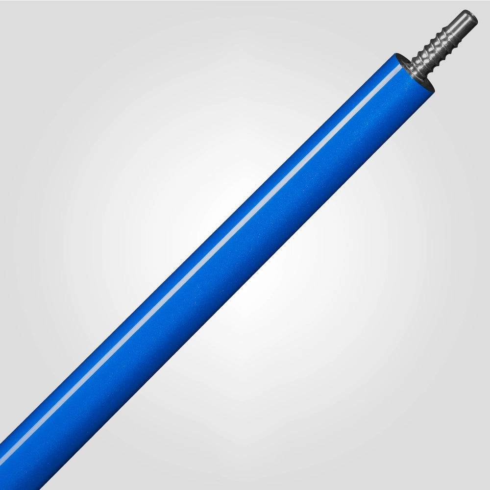 Rhino RCLUMSWOBL125 Luminax Series Pool Stick with Sport Wrap - Ocean Blue