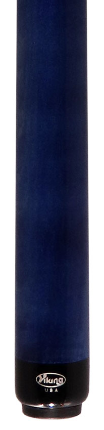 Viking Motore Series Midnight Black with 4 Blue Inlaid Points Play Cue with 12.5mm Siege Carbon Fiber Shaft 4