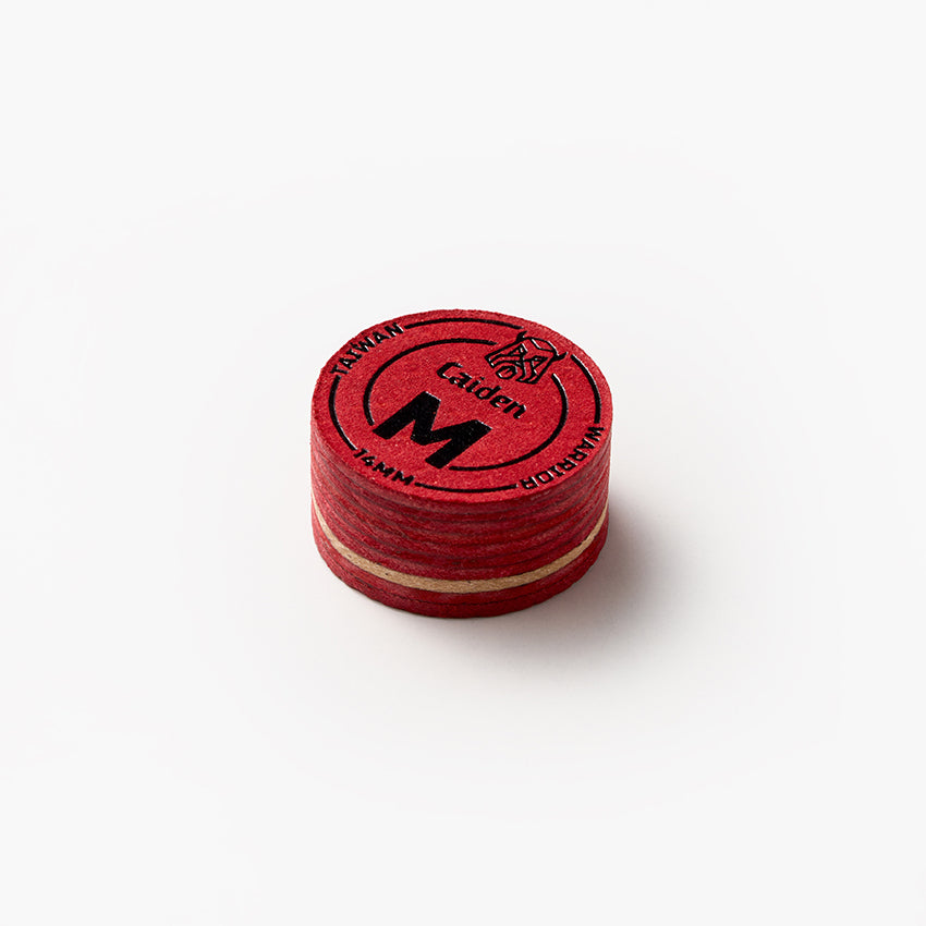 Caiden Warrior Pool Cue Tips - Red