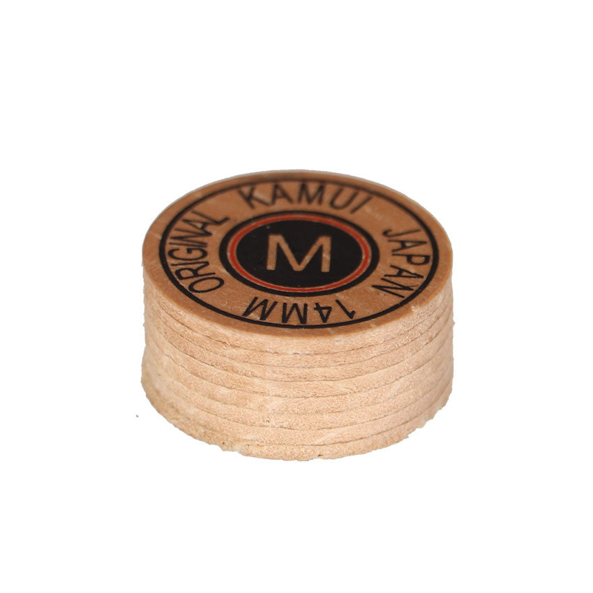 Kamui Original Laminated Leather Pool Cue Tip - Super Soft