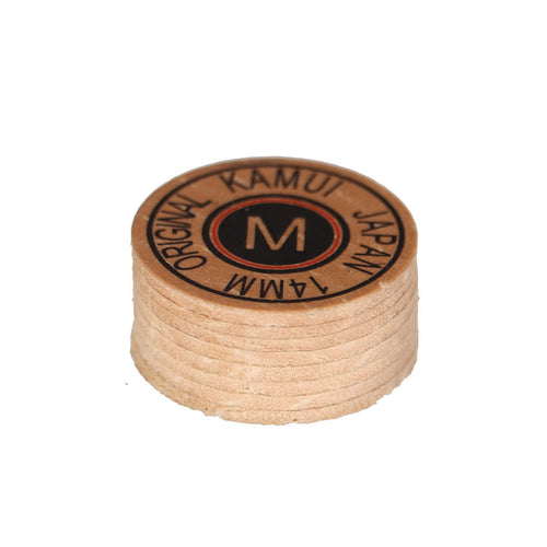 Kamui Original Laminated Leather Pool Cue Tip - Super Soft 4