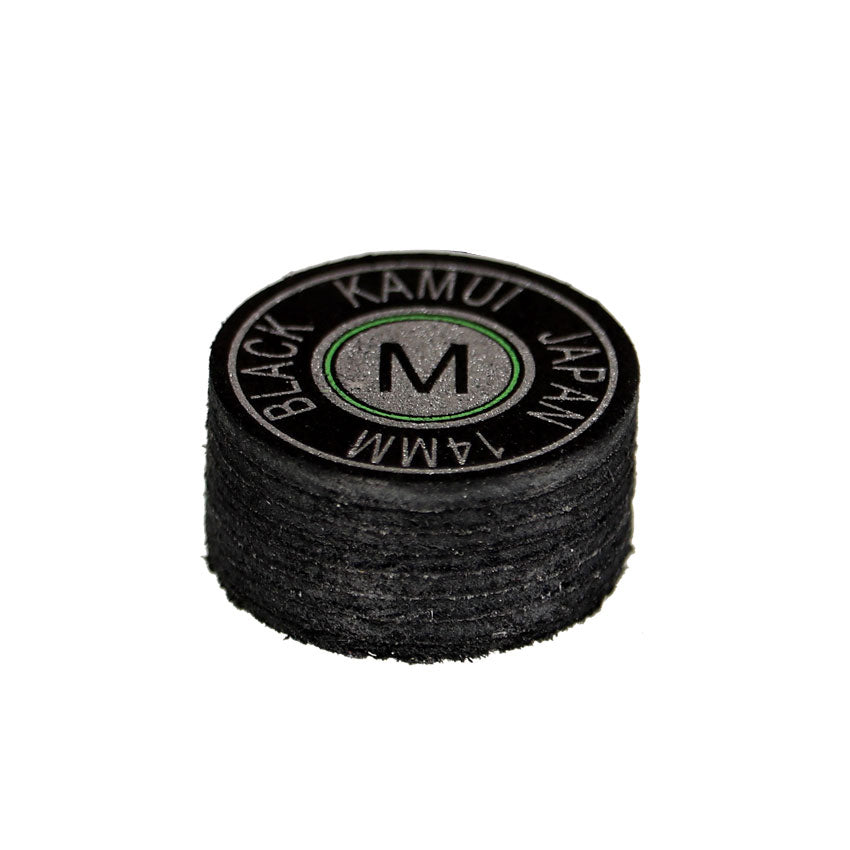 Kamui Black Laminated Leather Pool Cue Tips