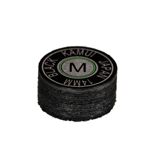 Kamui Black Laminated Leather Pool Cue Tips 4