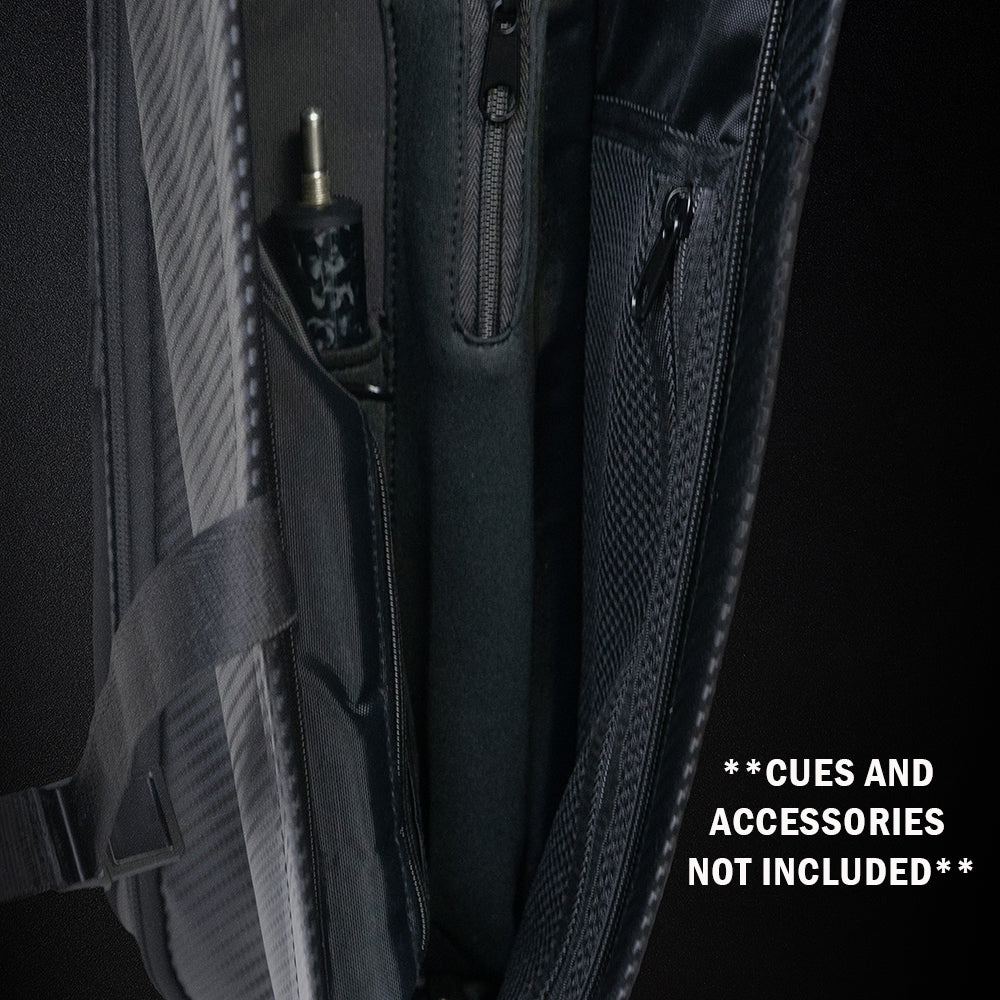 TACTiQ Nexus Series 4X5 Hybrid Soft Cue Case - Black/Gray