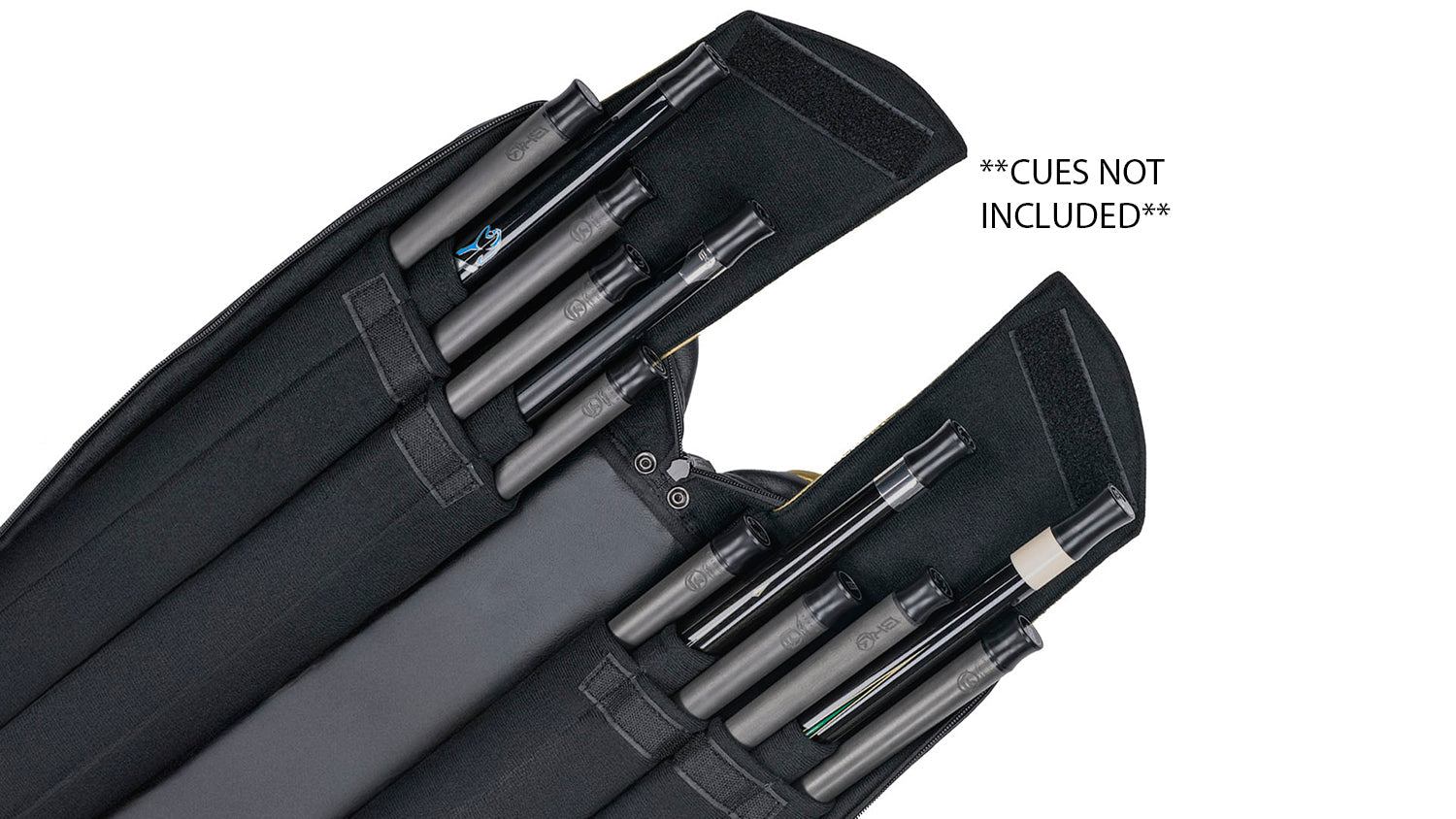 Predator Roadline 30th Anniversary 4x8 Soft Cue Case - Black and Gold