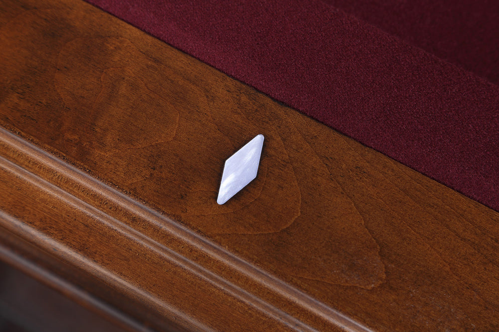 Savannah 8 Foot Pool Table Birch Brown Walnut