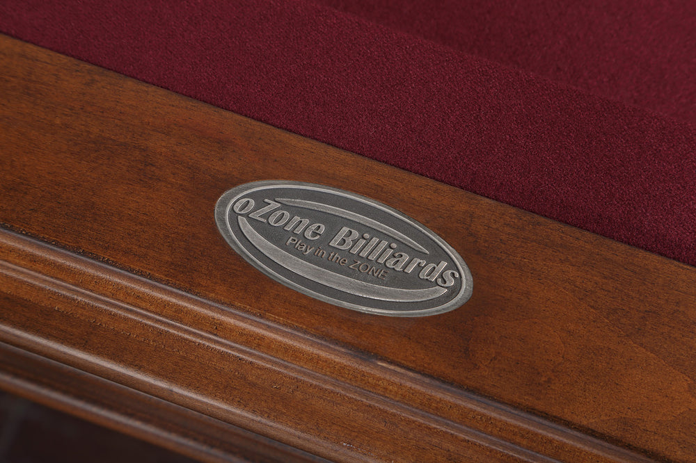 Savannah 8 Foot Pool Table Birch Brown Walnut