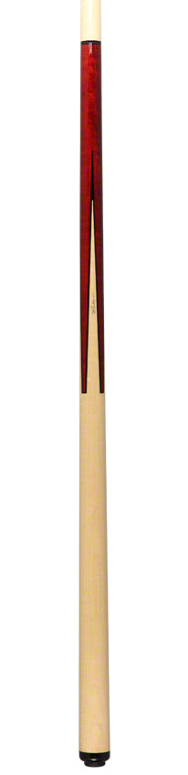 J Pechauer P02R Pro Series Pool Cue - Red Stain