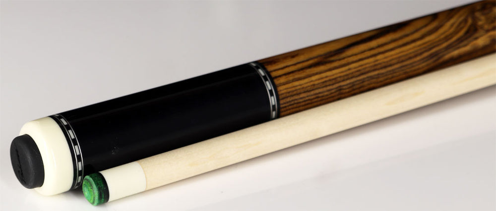 J Pechauer P05R Pro Series Pool Cue - Ebony Stain with Bocote