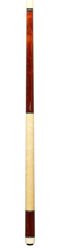 J Pechauer P06R Pro Series Pool Cue - Cocobolo with Maple 6