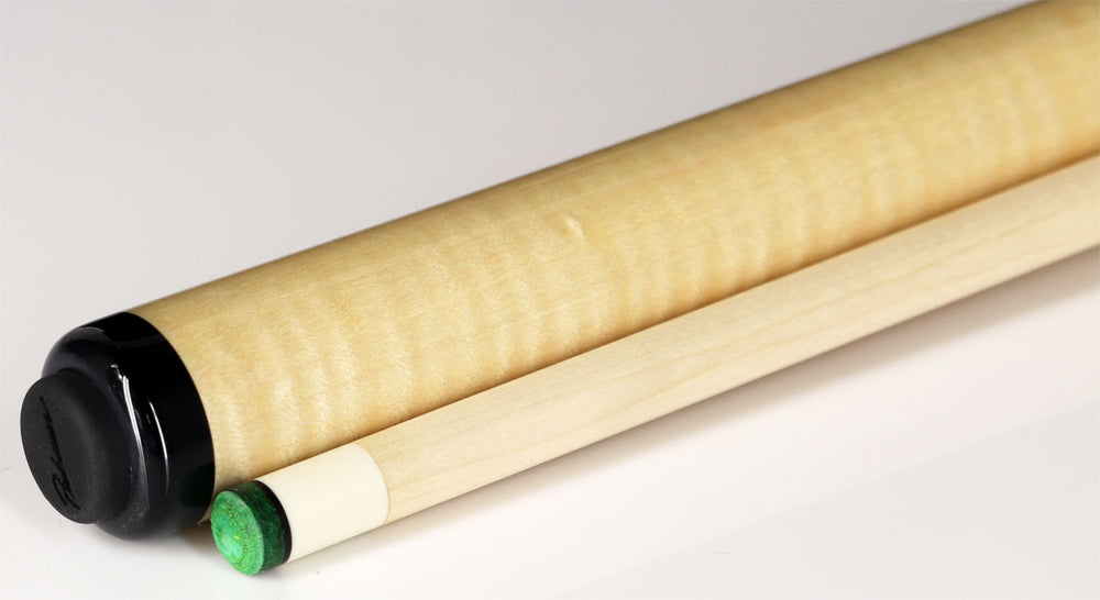 J Pechauer P07N Pro Series Pool Cue - Carbon Stain with Natural Points