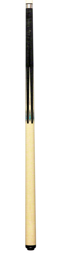 J Pechauer P07N Pro Series Pool Cue - Carbon Stain with Natural Points
