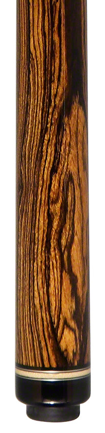 J Pechauer P08R Pro Series Pool Cue - Natural and Bocote with Bocote Points
